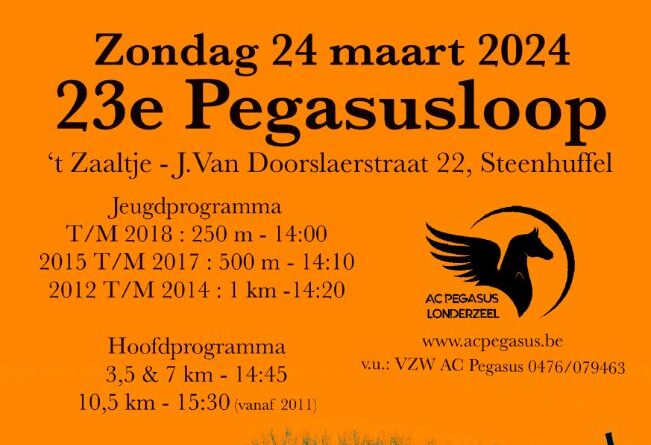 Uitslagen Pegasusloop